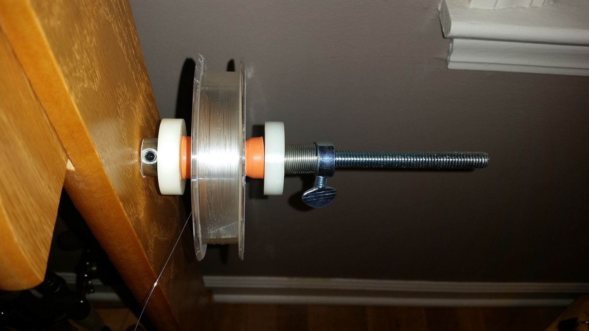 Homemade Fishing Line Spooling Station Homemade Ftempo